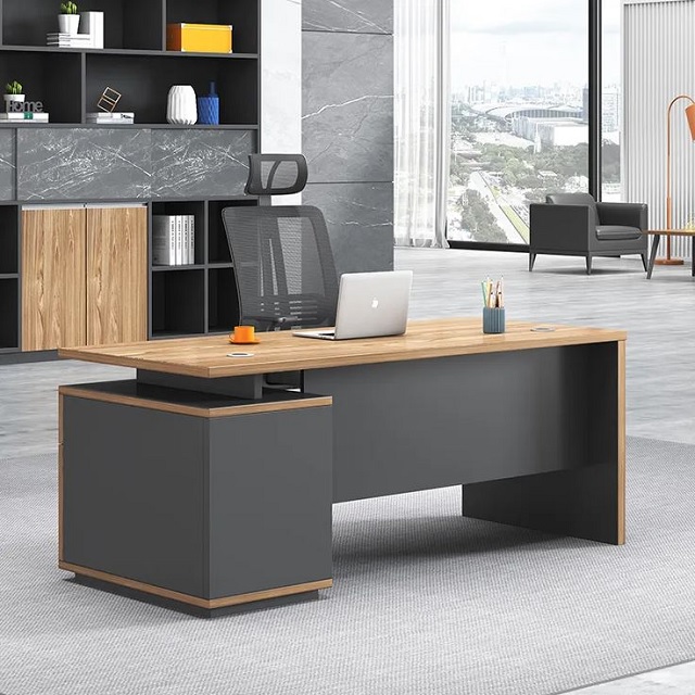 Bàn giám đốc 1m6 – Chuẩn mực kích thước cho không gian lãnh đạo hiện đại