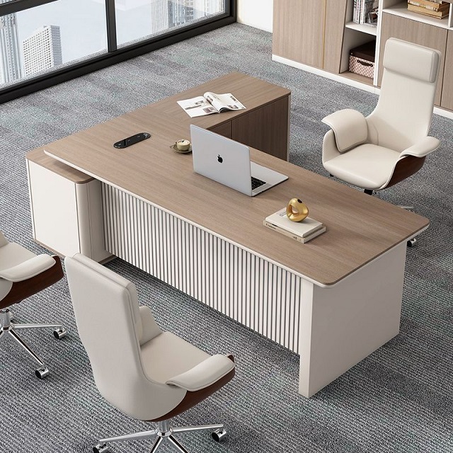 Bàn giám đốc 1m6 – Chuẩn mực kích thước cho không gian lãnh đạo hiện đại