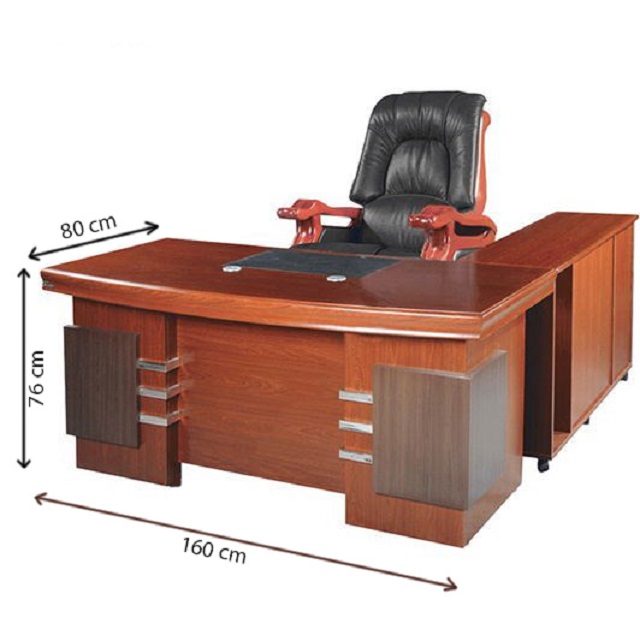 Bàn giám đốc 1m6 – Chuẩn mực kích thước cho không gian lãnh đạo hiện đại