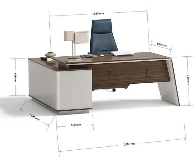 Tiêu chuẩn kích thước bàn giám đốc phù hợp nhất 